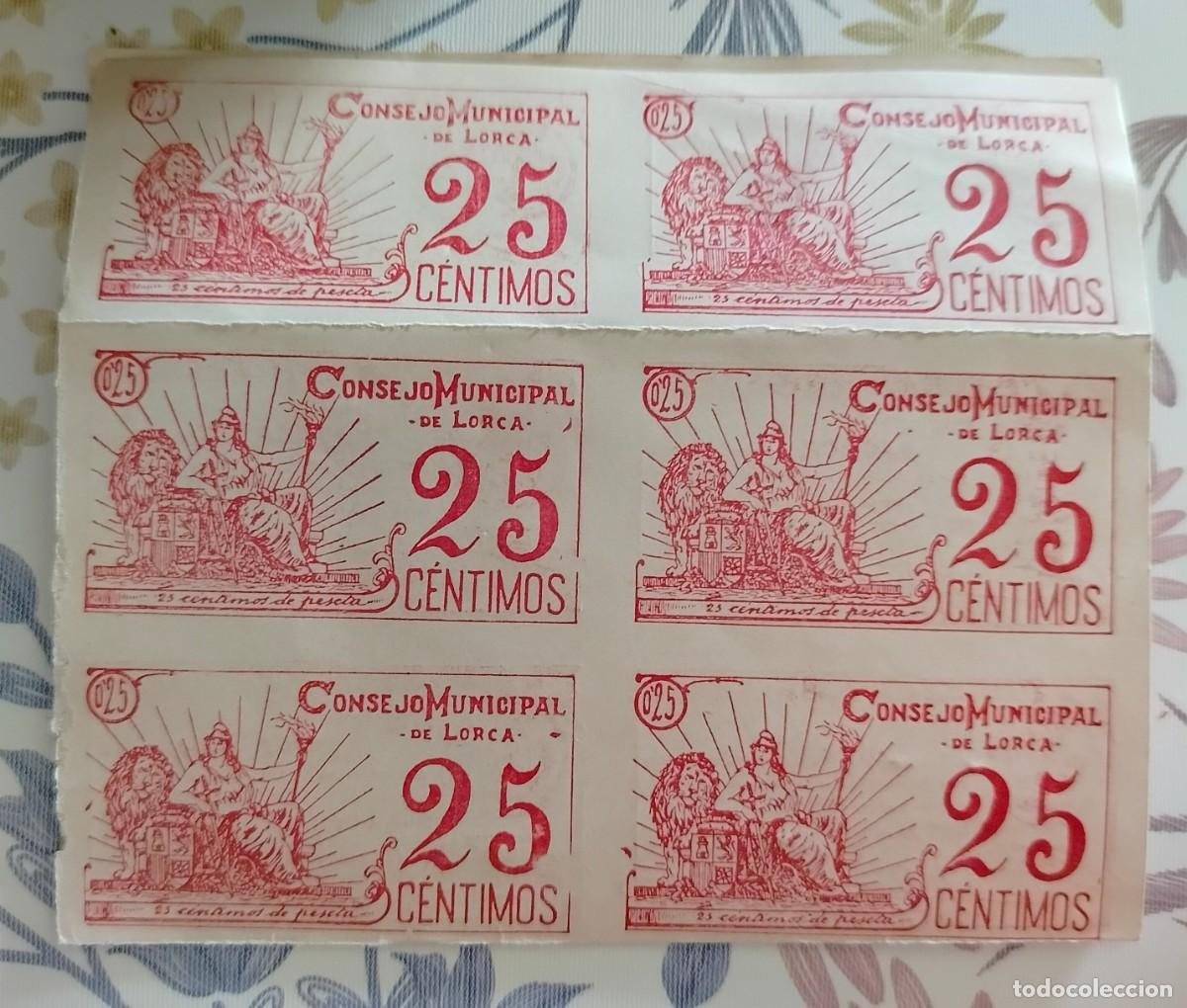 Billetes locales: Moneda de necesidad Lorca