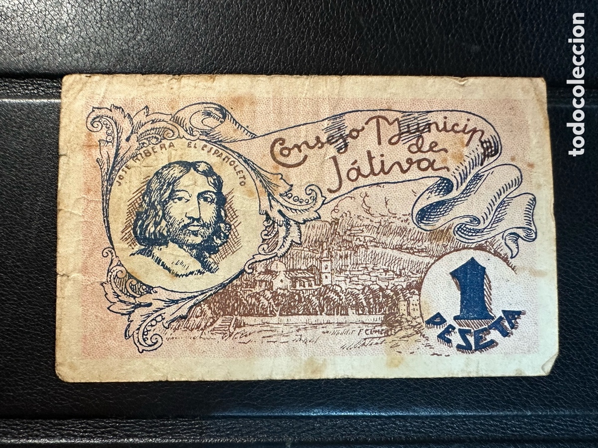 Billetes locales: J&aacute;tiva 1 pta Valencia - Foto 1