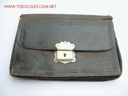 Lotes de billetes: Cartera de piel para billetes. - Foto 1
