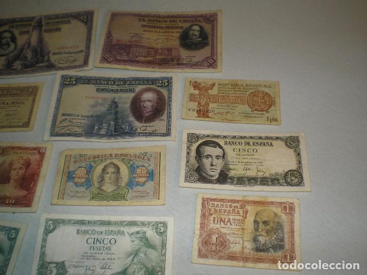 Lotes de billetes: LOTE DE BILLETES ESPA&Ntilde;OLES - Foto 4