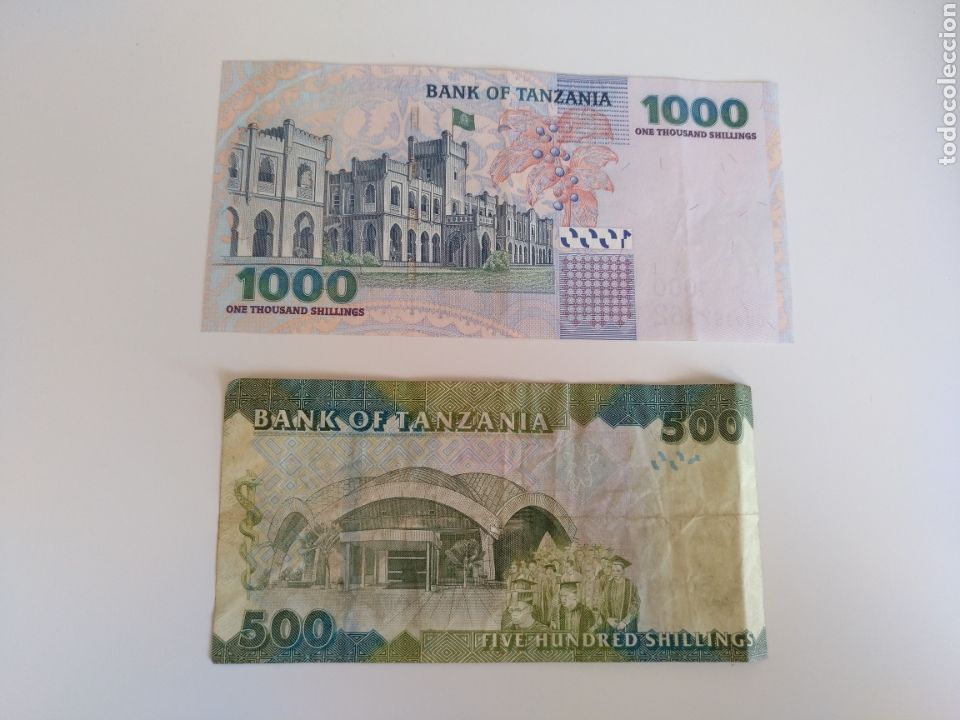 Lotes de billetes: Billetes Tanzania - Foto 2