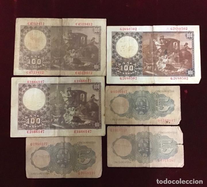 Lotes de billetes: LOTE DE BILLETES ANTIGUOS - Foto 2