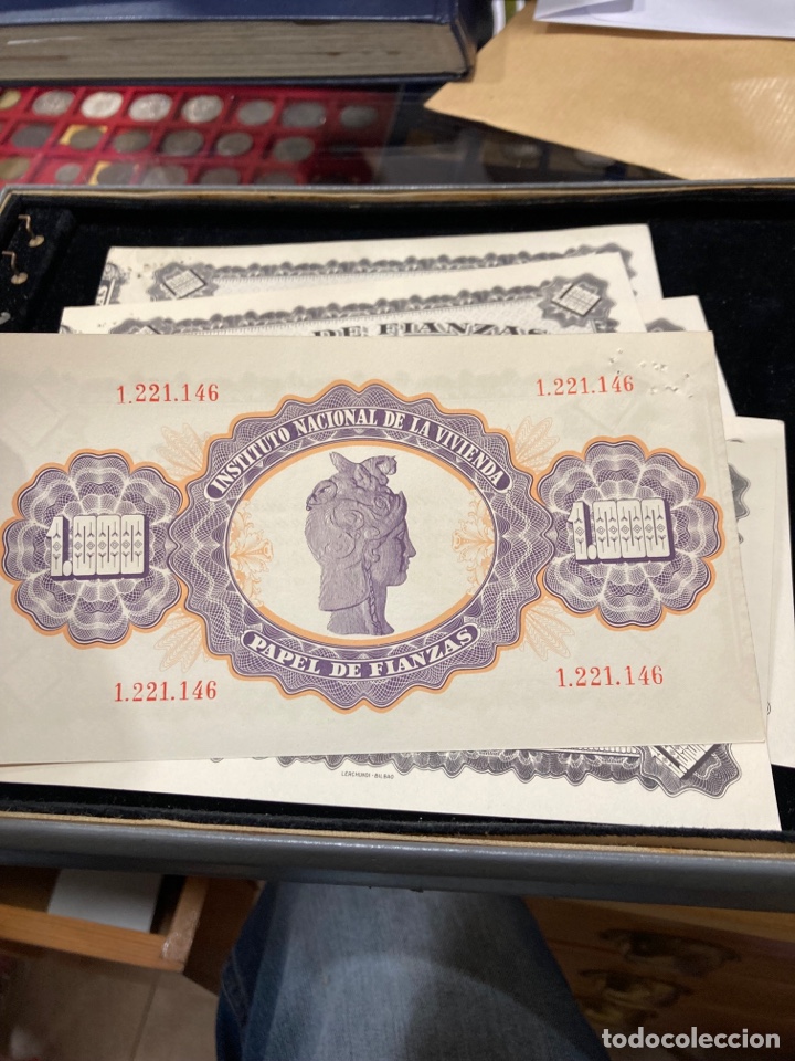Lotes de Billetes: Lote de billetes papel de finanzas 1000 pesetas - Foto 2 - 290526973