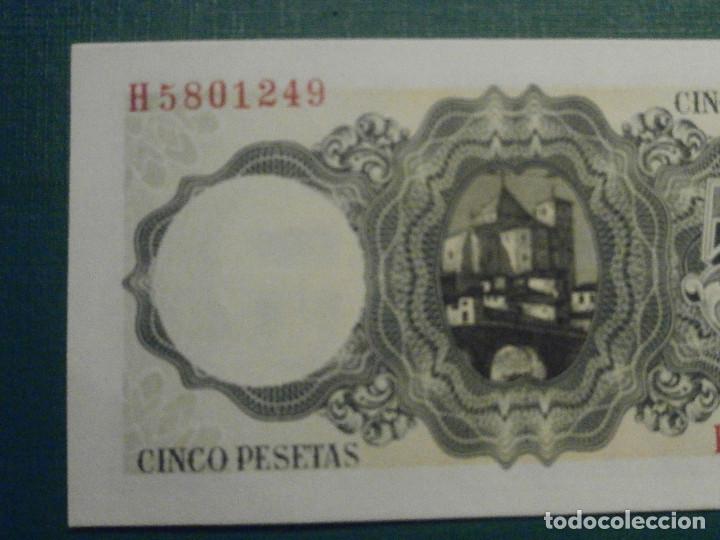 Lotes de Billetes: Billete 5 Pts 1951 16 Agosto Balmes - Estado Español - Serie H - Plancha - S/C - Foto 5 - 303093568