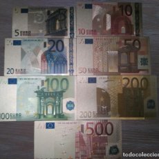 Lotti di Banconote: LOTE BILLETES EURO. COLECCIÓN ORO COMPLETA. Lote 312895838
