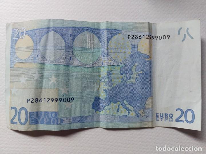 billete 20 euros del año 2002 españa. - Compra venta en todocoleccion
