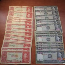 Lotes de Billetes: BOLIVIA 100 + 1.000 PESOS X 30 BILLETES. Lote 399061904