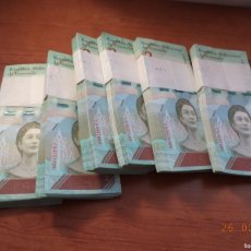 Lotes de Billetes: VENEZUELA 600 BILLETES SIN CIRCULAR DE 2 BOLIVARES DEL 2018. Lote 402025514