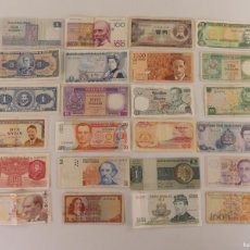 Lotti di Banconote: COLECCION LOTE DE 24 BILLETES DEL MUNDO