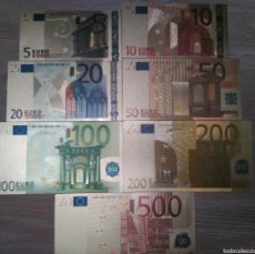 Lotes de Billetes: LOTE BILLETES EURO. COLECCIÓN ORO COMPLETA