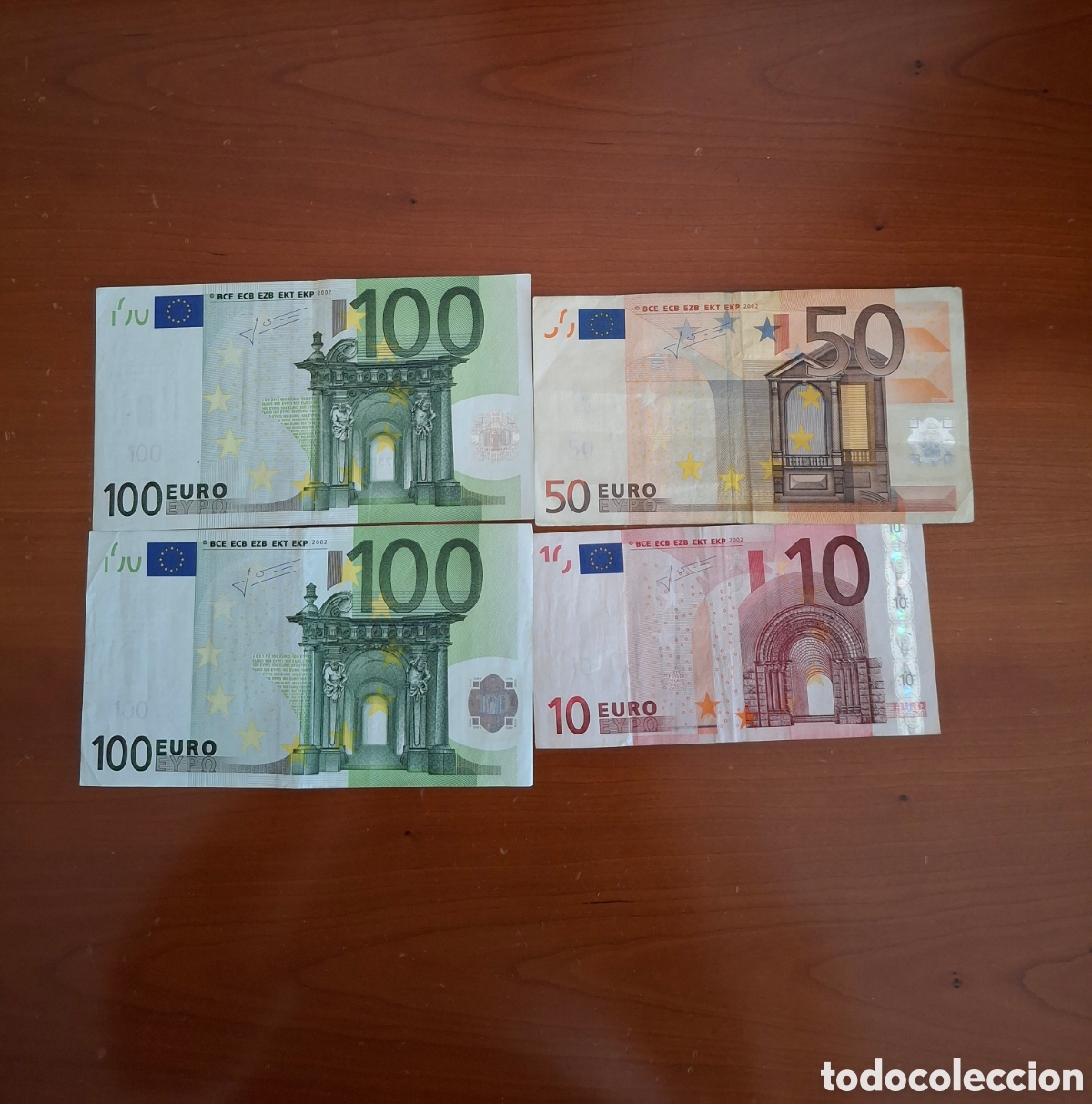 Lotes de billetes: Billetes de Euro del 2002 - Foto 1