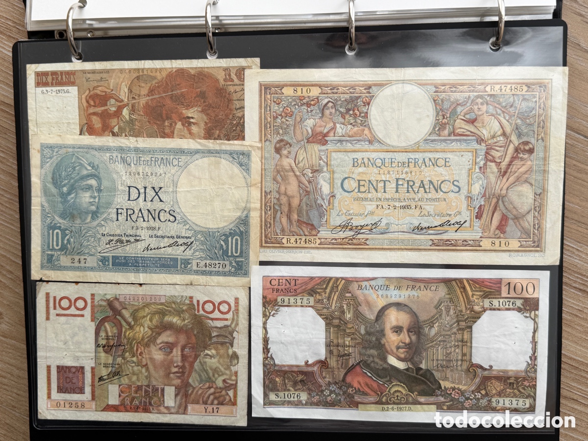 Lotes de Billetes: LOTE O COLECCION DE BILLETES DE DISTINTOS PAISES Y EPOCAS