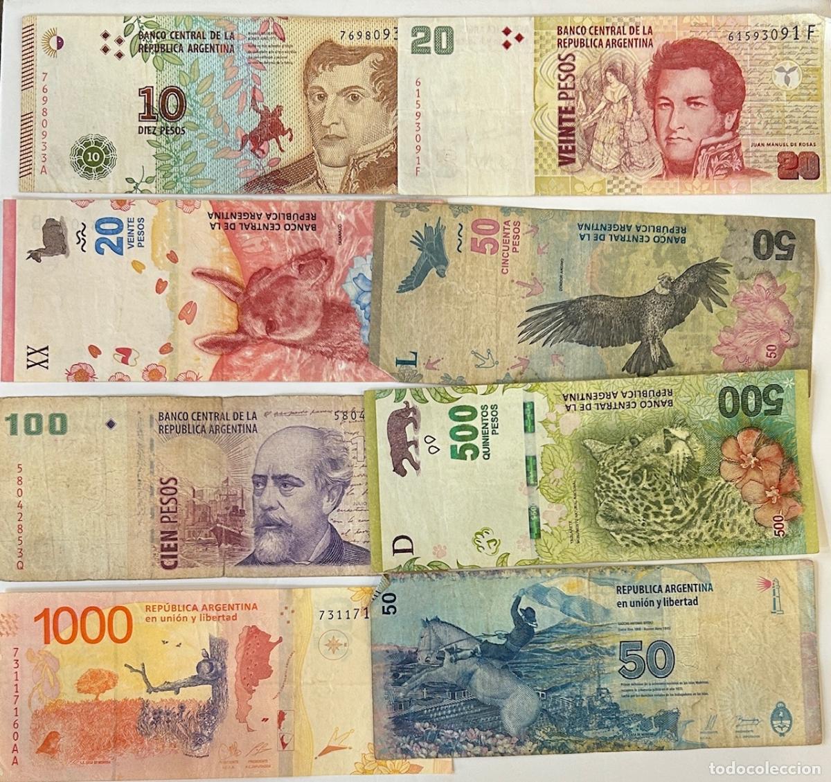 Lotes de billetes: CRBL0572 LOTE 10 BILLETES USADOS DIFERENTES VER FOTO
