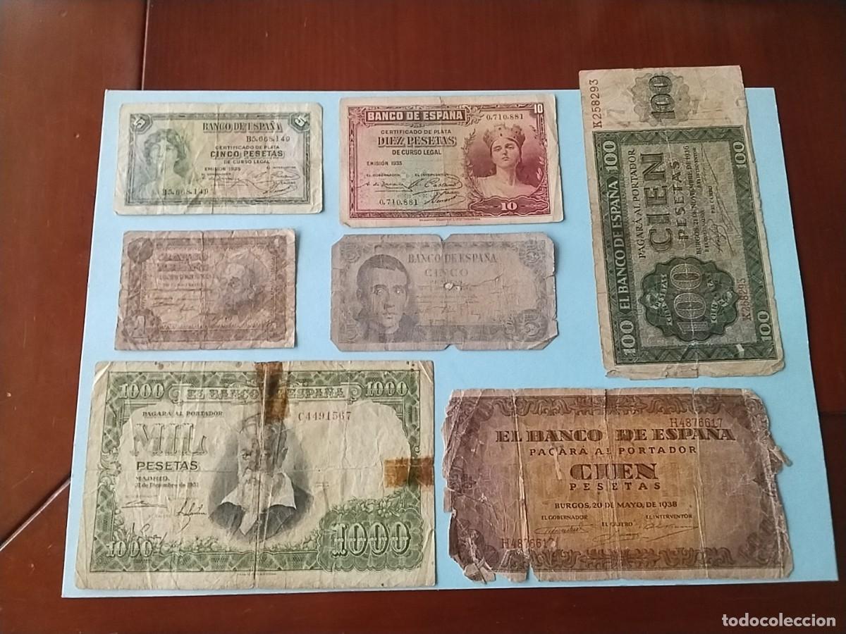 Lotes de billetes: Lote billetes Espa&ntilde;a