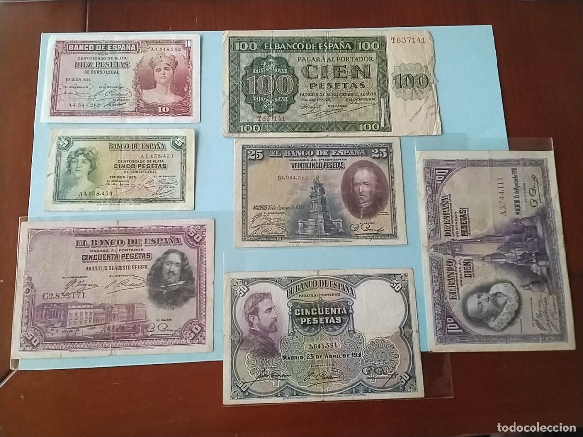 Lotes de billetes: Lote billetes Espa&ntilde;a