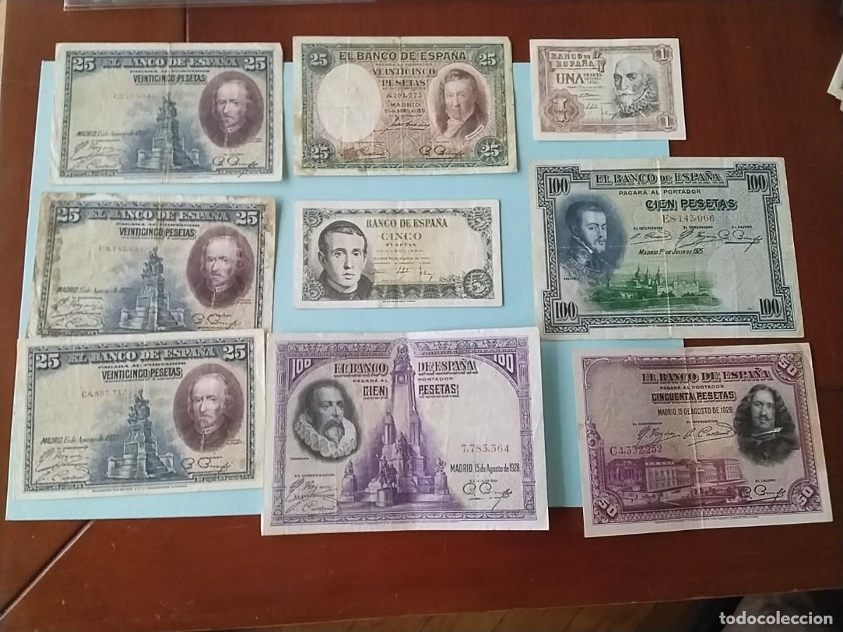 Lotes de billetes: Lote billetes Espa&ntilde;a
