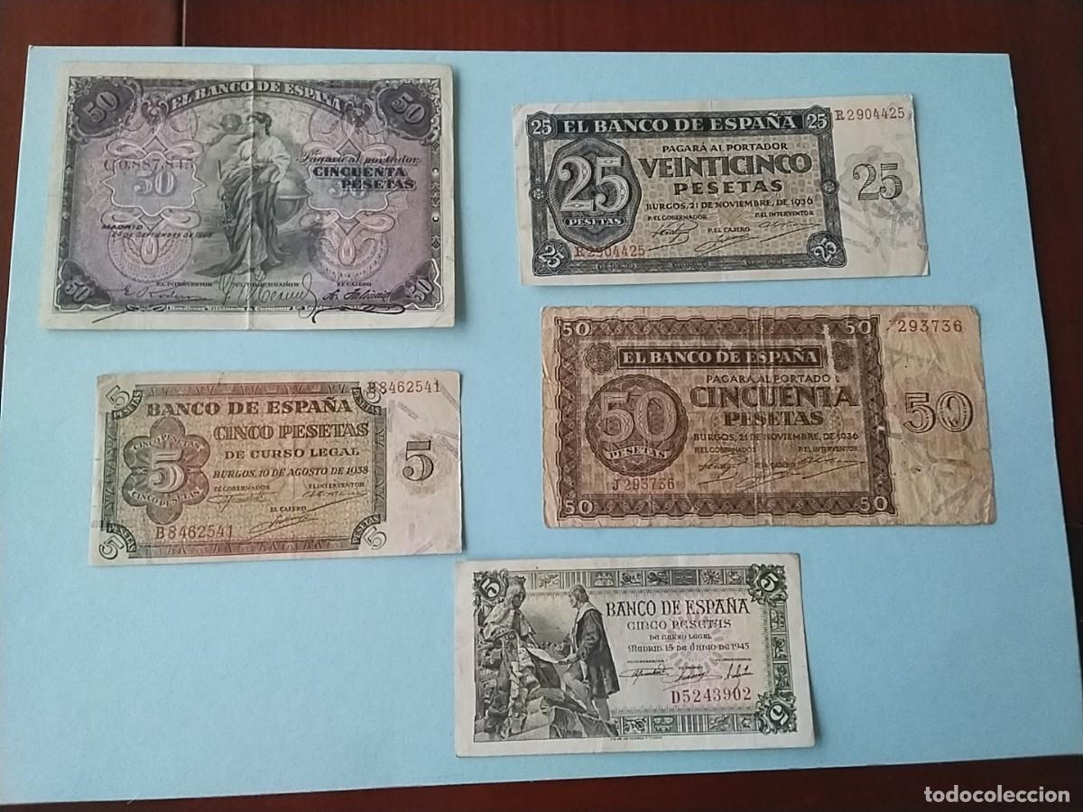 Lotes de billetes: Lote billetes Espa&ntilde;a calidad