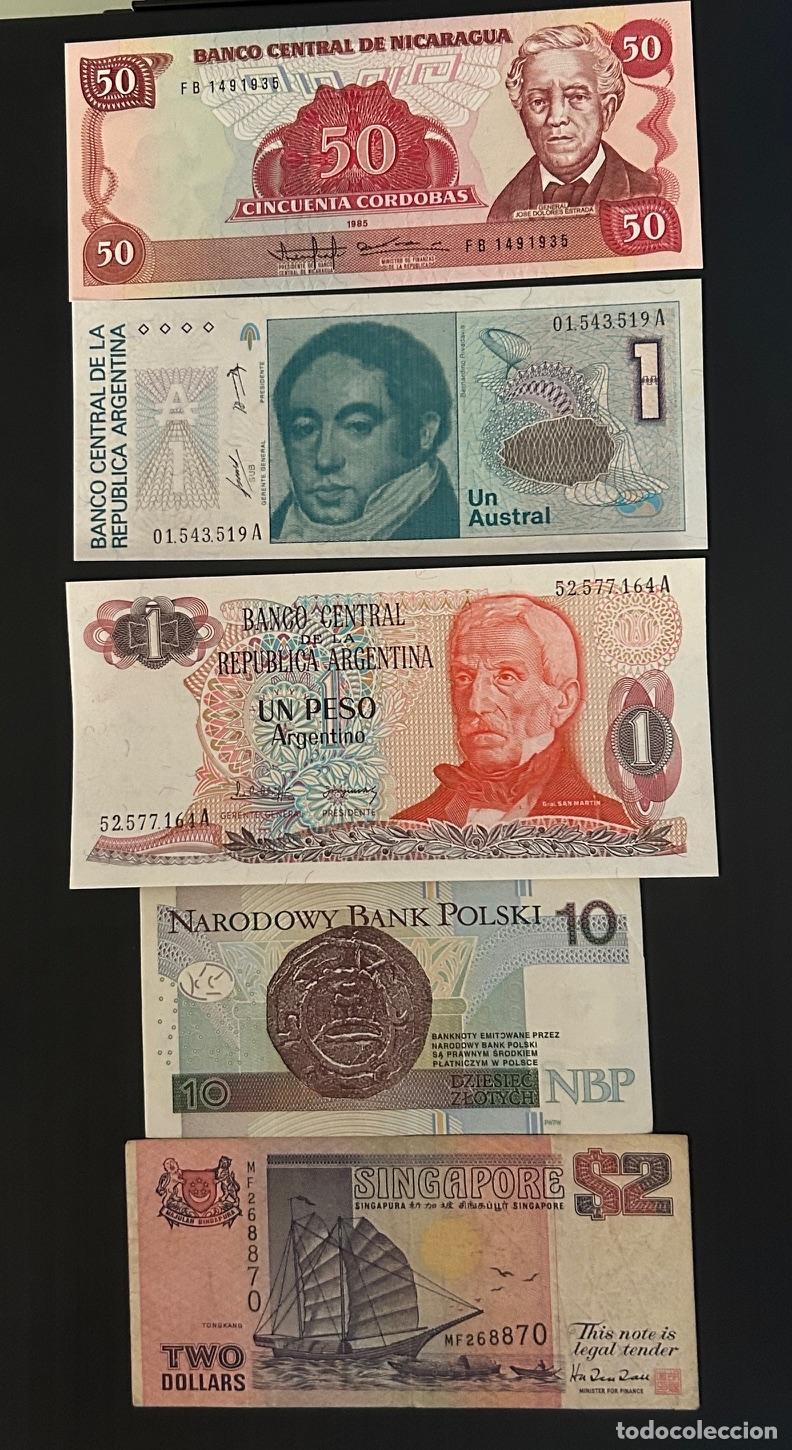 Lotes de billetes: CRBL0662 LOTE 5 BILLETES DIFERENTES VER FOTO