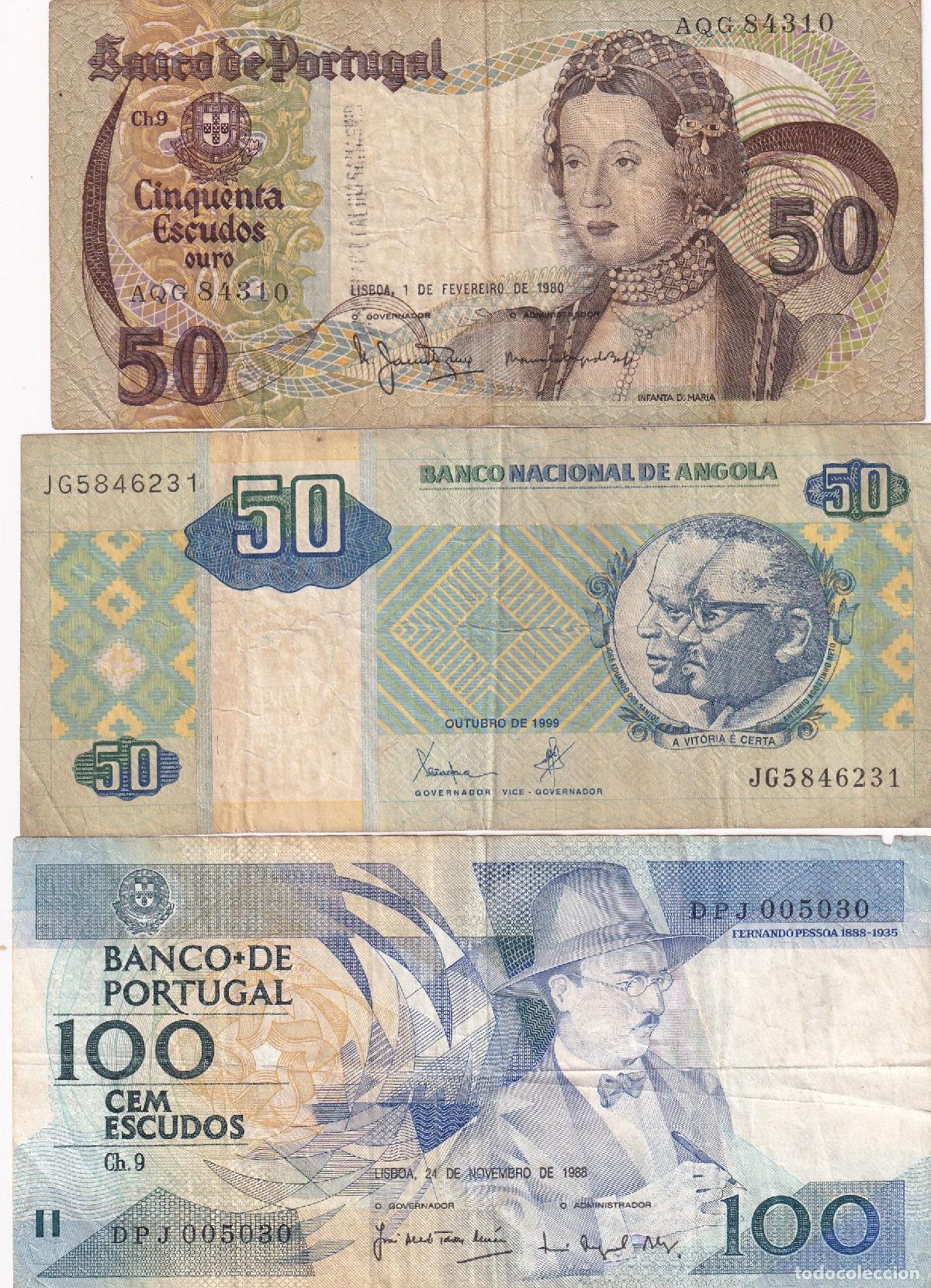 Lotes de Notas: CRBL0481 LOTE 3 BILLETES DIFERENTES VER FOTOS
