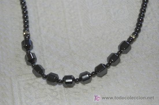 Joyeria: COLLAR DE ONIX Y CIRCONITAS 45 CM. A&Ntilde;OS 60 - Foto 2