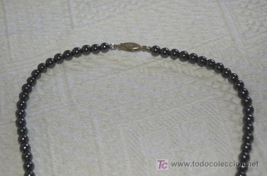 Joyeria: COLLAR DE ONIX Y CIRCONITAS 45 CM. A&Ntilde;OS 60 - Foto 3