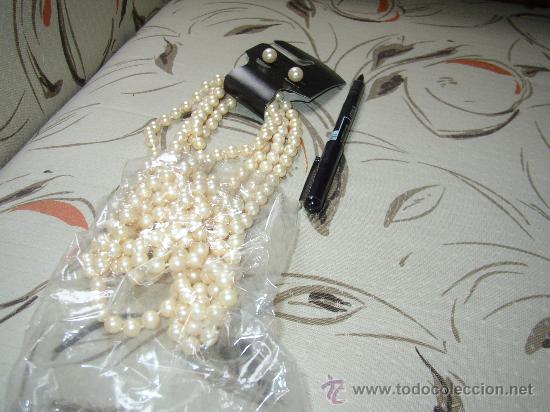 Joyeria: COLLAR DE IMITACI&Oacute;N PERLAS CULTIVADAS  CON SUS PENDIENTES. - Foto 1