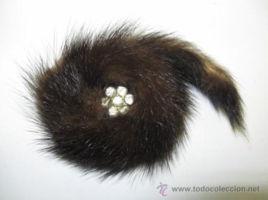 Joyeria: PRECIOSO BROCHE ART-DECO 1918 -1925 SIN USO, PELO DE ZORRO Y BRILLAN,  IMPERDIBLE AJUSTE EN PECHERA.