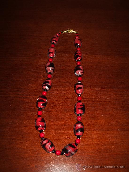 Joyeria: Collar de Murano color granate - Foto 1