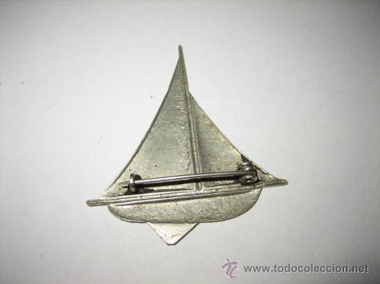Joyeria: BROCHE VELERO METALICO COLOR PLATA - Foto 2