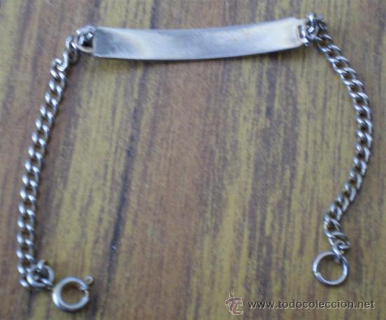 Joyeria: Pulsera de plateada .. Inscrito MILA - Foto 2