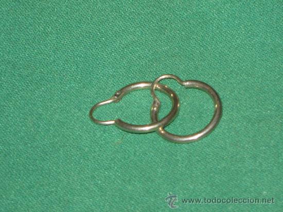 Joyeria: PENDIENTES DE ARGOLLA PEQUE&Ntilde;OS EN PLATA DE LEY - Foto 1