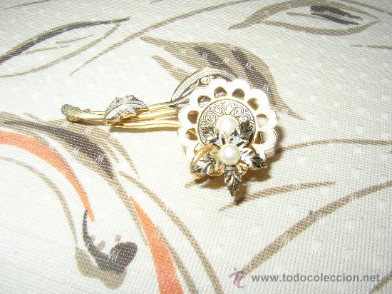 Joyeria: Prendedor o broche damasquinado - Foto 1