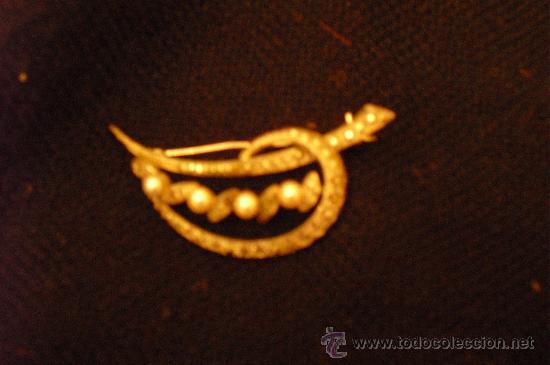 Joyeria: precioso broche antiguo de plata - Foto 1