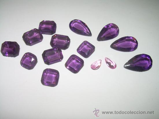 Joyeria: ANTIGUOS CRISTALES TALLADOS. - Foto 1