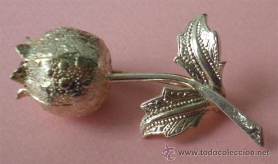 Joyeria: Broche .. Metal plateado y cristales - Foto 2