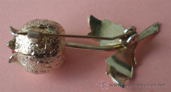 Joyeria: Broche .. Metal plateado y cristales - Foto 3