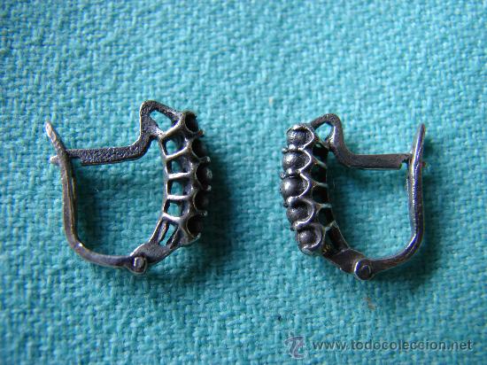 Joyeria: PENDIENTES DE PLATA. A&Ntilde;OS 60 - Foto 2