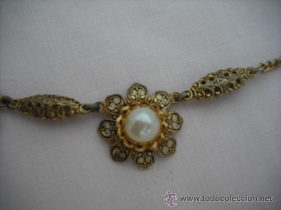 Joyeria: JUEGO COLLAR Y PENDIENTES DE ORO DE TOLEDO - Foto 5