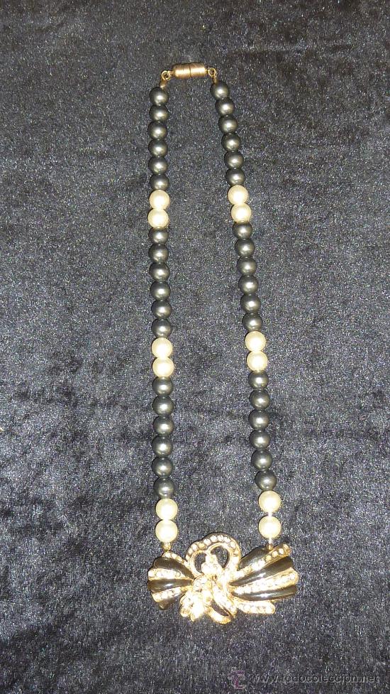 Joyeria: Antiguo collar a identificar, perlas?? - Foto 1
