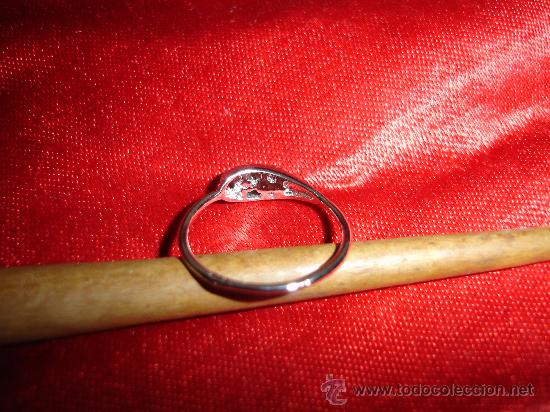 Joyeria: Fino anillo de plata de ley. - Foto 4