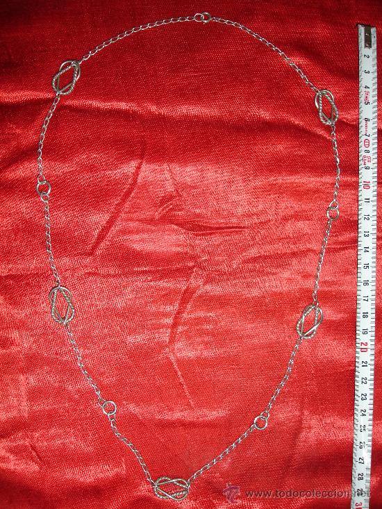 Joyeria: Bonito collar de plata de ley - Foto 1