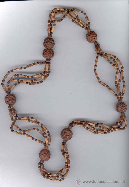 Joyeria: COLLAR DE SEMILLAS, DE LOS 70 MIDE DE DIAMETRO 72 cms - Foto 1
