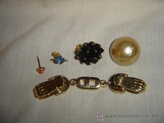 Joyeria: PENDIENTES ANTIGUOS. AZABACHE, PERLA... - Foto 2