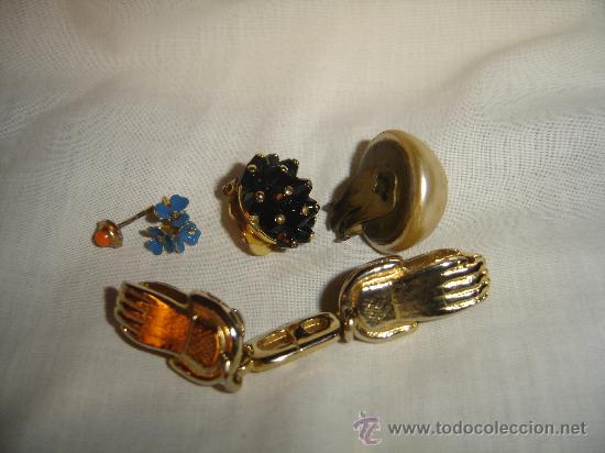 Joyeria: PENDIENTES ANTIGUOS. AZABACHE, PERLA... - Foto 4