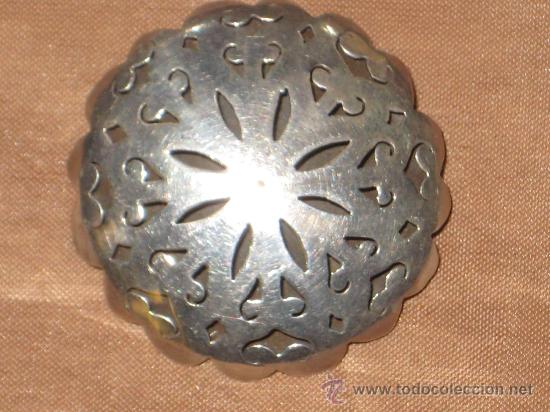 Joyeria: ANTIGUO  BROCHE  DE  PLATA  925  TRABAJADA . - Foto 4