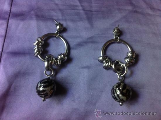 Joyeria: ORIGINALES PENDIENTES DE ARGOLLA DE BISUTERIA - Foto 1