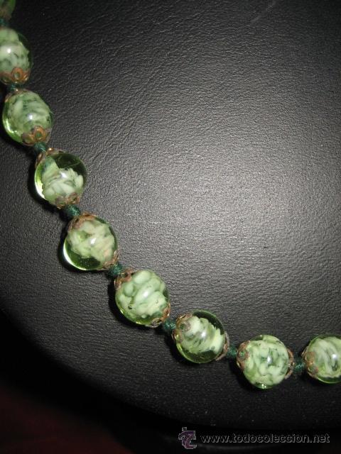 Joyeria: BONITO COLLAR DE CRISTAL VERDE - Foto 3