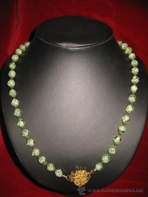 Joyeria: BONITO COLLAR DE CRISTAL VERDE - Foto 4