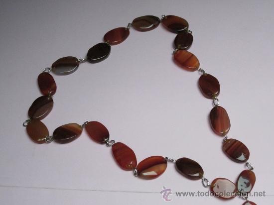 Joyeria: COLLAR PIEDRAS PLANAS TIPO AMBAR - Foto 3