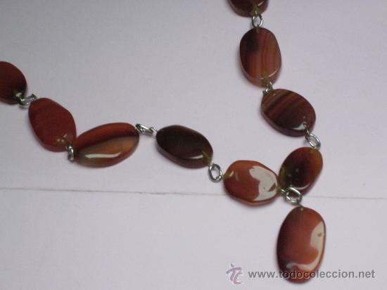Joyeria: COLLAR PIEDRAS PLANAS TIPO AMBAR - Foto 2